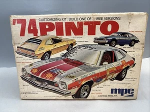MPC 1974 Ford Pinto 3-in-1 Annual 1/25 Kit # 7412 Stock /Race/Rod 74 - Picture 1 of 18