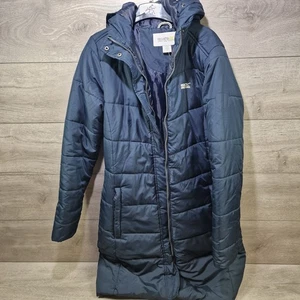 Womens Regatta Embrie Quilted Jacket Navy Size 10 Long - Picture 1 of 9