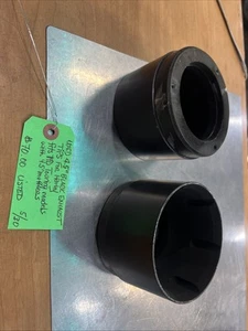4.5” Black Exhaust Tips For Harley - Picture 1 of 7