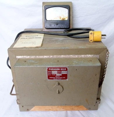 Horno de joyería esmaltado vintage Paragon E9A 2000 grados 1250W 115V Foto 1 de 4