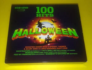 Halloween 100 Hits Box Set - Various Artists - 4 CD's / 1 DVD - Picture 1 of 2