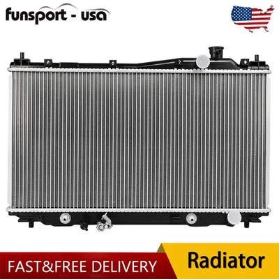 2354 Radiator for 2001-2005 Honda Civic Acura DX EL EX GX HX Si 1.7L L4 Aluminum - Image 1 of 4