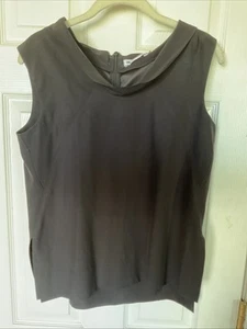 Jill Sander Womens Black Silk Top 36 - Picture 1 of 13