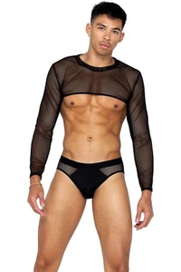 Roma X-Posed Brief Adult Men Lingerie Panties Li590 - Picture 1 of 5