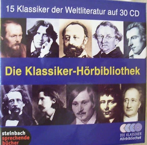 Klassiker Bibliothek- 15 Klassiker auf 30 CDs WIE NEU - Picture 1 of 1
