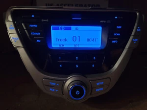 GENUINE 2011-2013 KIA ELANTRA Radio CD Player w/ XM MP3 BLUETOOTH 96170-3X150BLH - Picture 1 of 15