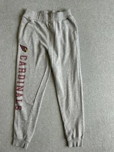 Arizona Cardinals Joggers Men Medium Sweats Track Pants Gray Fleece NFL Football - Picture 1 of 11
