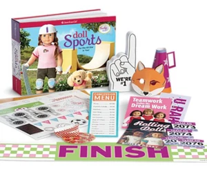 American Girl Sportbuch und Bastelset Machen Sie Ihre Puppe zu einem All Star Emily Osborn - Bild 1 von 8