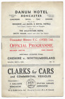 1938 Northern Counties Final - CHESHIRE v. NORTHUMBERLAND (at Doncaster Rovers)