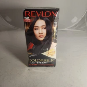 Revlon Colorsilk Buttercream 3 Pack Blue/Black 21 1288 All In One New In Box - Picture 1 of 5