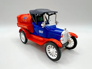 Vintage Ertl 1918 Ford Model T "Gulf" Tanker Die Cast Coin Bank 1:25 Mfg 1995 - Picture 1 of 15