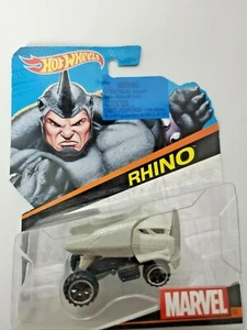 HOT WHEELS 2014 MARVEL PERSONAGGIO AUTO RINOCERONTE #10 PRESSOFUSO - Foto 1 di 2