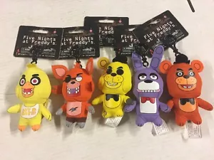 Five Nights At Freddy's Plüsch Rucksack Kleiderbügel/Schlüsselanhänger, = Alle 5 - Bild 1 von 1