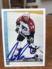 1992-93 OPC O-PEE-CHEE #157 MARK PEDERSON SIGNED AUTOGRAPHED CARD