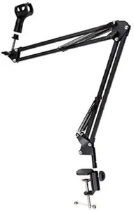 Professional Microphone Adjustable desktop suspension Boom Scissor Mic stand - Picture 1 of 3