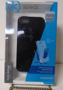 2014 Speck Candyshell iPhone 5 /5S Black Case New - Photo 1 sur 1
