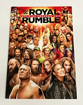 Programa Oficial WWE 2009 ROYAL RUMBLE - Totalmente Nuevo Foto 1 de 4