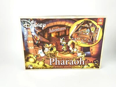 Disney Mickeys Adventures The Curse Of The Pharaoh Spatial Board Game COMPLETE - Image 1 of 4
