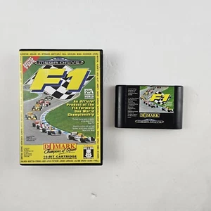 Videojuego F1 Sega Mega Drive PAL en caja sin manual - Imagen 1 de 8