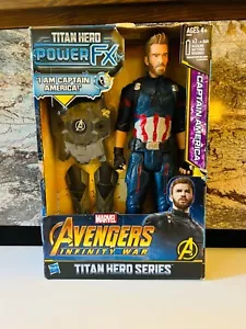 Marvel Avengers Infinity War Captain America Titan Hero Series Power FX BOX - Picture 1 of 2