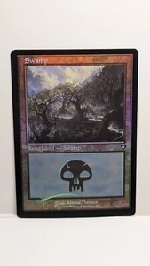 Lámina Commander Masters Swamp (443) (marco retro) - Imagen 1 de 2