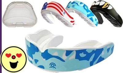 Protector bucal Boil and Bite jóvenes y adultos DA Boquilla deportiva de ajuste. - Image 1 of 4