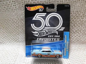 HOT WHEELS 2018 50 FAVORITES ANNIVERSARY GULF '65 FORD GALAXIE - FREE SHIP! - Picture 1 of 6