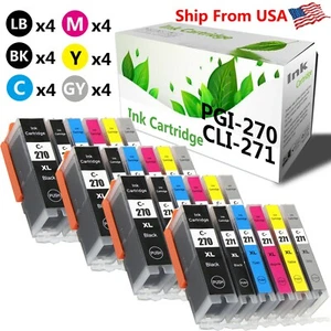 24 PCS PGI 270 XL CLI 271 XL PGI270 CLI271 Ink Cartridge for PIXMA TS8020 - Picture 1 of 2