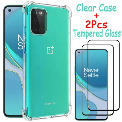 For OnePlus 10T 10R 9 Nord 2 2T 3 CE 2 3 N30 Clear Case Cover + Screen Protector - Image 1 of 4