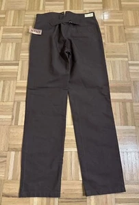 New Scully Canvas Western Cowboy Rangewear Pants Mens 36x36 Buckle Back Brown - Picture 1 of 10