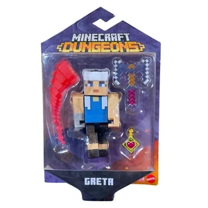 Minecraft Dungeons Greta Actionfigur mit Zubehör Mattel GTT57 - Bild 1 von 2