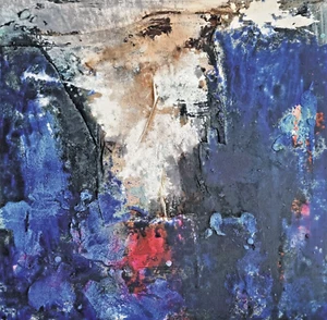 ARTE INFORMALE -TECNICA MISTA SU TELA 2024-0054 40X40 bellissimo-- RhenArtist - Foto 1 di 3