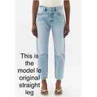 FRAME le original chromed crackle jeans size 27