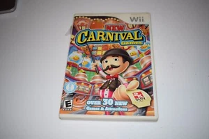NEW CARNIVAL GAMES (Nintendo Wii) Complete CIB (EXK12) - Picture 1 of 3