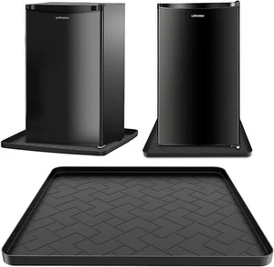 Mini Fridge Silicone Mat, Under Refrigerator Mat Mini Fridge Drip Pan - Picture 1 of 9