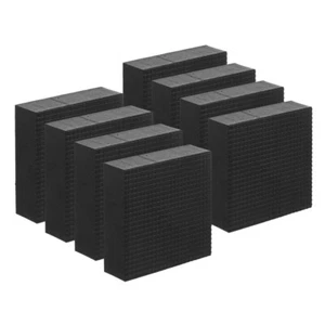 8 Pcs Anti-skid and Shock-absorbing Foot Pads Office Furniture Raising Blocks - Picture 1 of 12