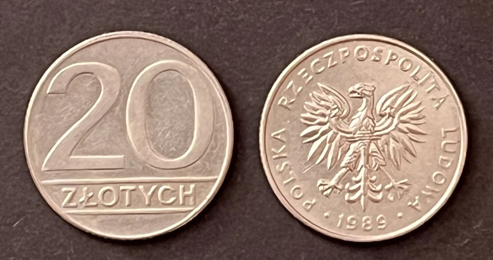 POLAND 1989 : 20 Zlotych - Image 1 of 1