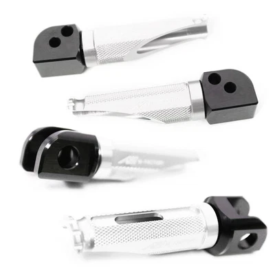 Juego de estriberas traseras Silver MFP Rider para Daytona 675 / R 13-15 16 17 18 19 20 Foto 1 de 4