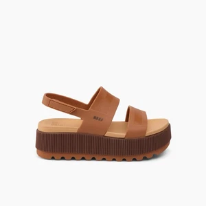 NUEVAS Sandalias Reef Water Vista Plataforma Superior - Cacao Talla 8 - Imagen 1 de 5