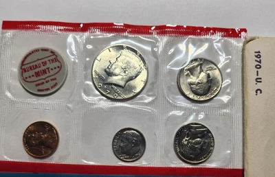 Juego US Mint 1970 Foto 1 de 4