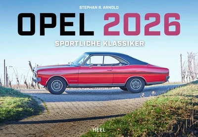 Kalender Opel 2026 - Sportliche Klassiker - Bild 1 von 4