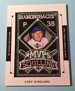 Curt Schilling 2003 Upper Deck Patch Collection MVPs Patch #MVP-3 Patch  - Picture 1 of 2