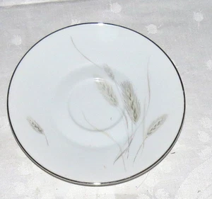 Rosenthal Regina Platinum Wheat 6.3/8 inch Saucer for Footed Cup - Excellent - Picture 1 of 2