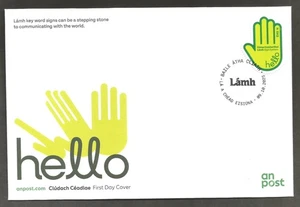2025 IRELAND 12th ISSUE LÁMH SIGN SYSTEM BUREAU FDC - Picture 1 of 1