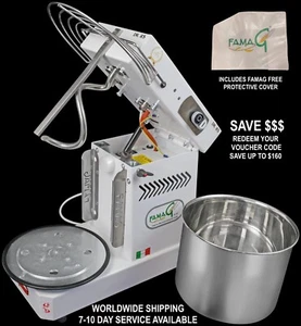 Famag Spiral Mixer IM8 (8KG) Removable Bowl 10 Speed MADE IN ITALY 240V - Picture 1 of 4