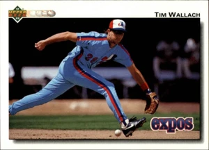 Tim Wallach 1992 Upper Deck MLB #228 Baseball Card Montreal Expos - Picture 1 of 2