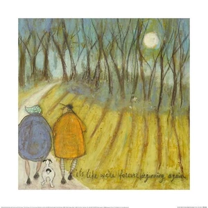 Sam Toft - It's Like We're Forever Beginning - Estampado Oficial de Bellas Artes de 40 x 40 cm - Imagen 1 de 1
