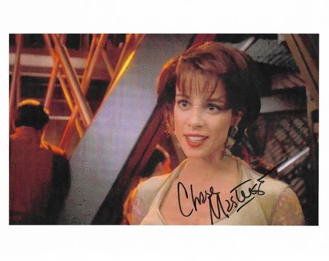 Chase Masterson STAR TREK DS9 genuine Signed Autograph 10x8 COA 29420 Cover