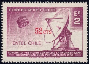 1971 Chile SC# C312 - Satellite Type of Regular Issue - M-H - Picture 1 of 2