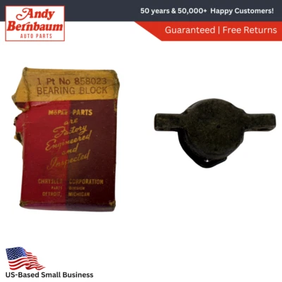 1940-1954 Chrysler Saratoga U Joint Bearing Block W/ 8 Cylinder 858023 NOS. - Image 1 of 4
